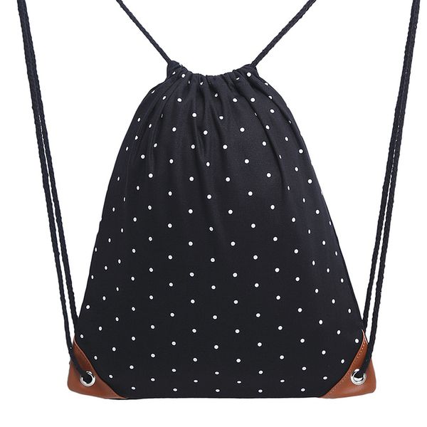 school bags polka dot drawstring backpack gym sport bags canvas with pockets for women girls drop shipping
school bags polka dot drawstring backpack gym sport bags canvas with pockets for women girls drop shipping