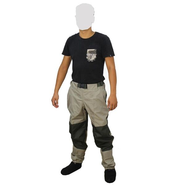 outdoor waterproof anti-wear elastic waist wader pants breathable fabric men women fishing with sock jumpsuit trousers, Black;blue
outdoor waterproof anti-wear elastic waist wader pants breathable fabric men women fishing with sock jumpsuit trousers, Black;blue