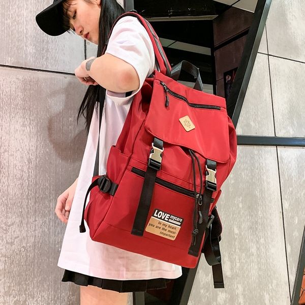 ux0my new korean style fashionable men's and women's large capacity trendy high bag backpack school students' schoolbag trend, White
ux0my new korean style fashionable men's and women's large capacity trendy high bag backpack school students' schoolbag trend, White