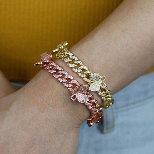 r wide band hip hop bling iced out butterfly charm cuban chain bracelet cz paved miami cuban link chain bracelet for women, Golden;silver
r wide band hip hop bling iced out butterfly charm cuban chain bracelet cz paved miami cuban link chain bracelet for women, Golden;silver