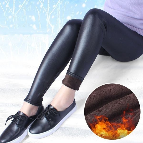 fleece lady king size plus 3xl winter velvet imitation leather pants elastic warm thick cashmere slim leggings fleece pencil pants, Black
fleece lady king size plus 3xl winter velvet imitation leather pants elastic warm thick cashmere slim leggings fleece pencil pants, Black