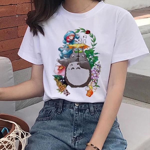 90s graphic tshirt cute tees female totoro harajuku kawaii t shirt women ghibli funny cartoon print t shirt, White
90s graphic tshirt cute tees female totoro harajuku kawaii t shirt women ghibli funny cartoon print t shirt, White