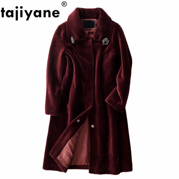 real fur coat 100% wool jacket autumn winter coat women clothes 2020 korean vintage sheep shearling suede lining zt3673, Black
real fur coat 100% wool jacket autumn winter coat women clothes 2020 korean vintage sheep shearling suede lining zt3673, Black
