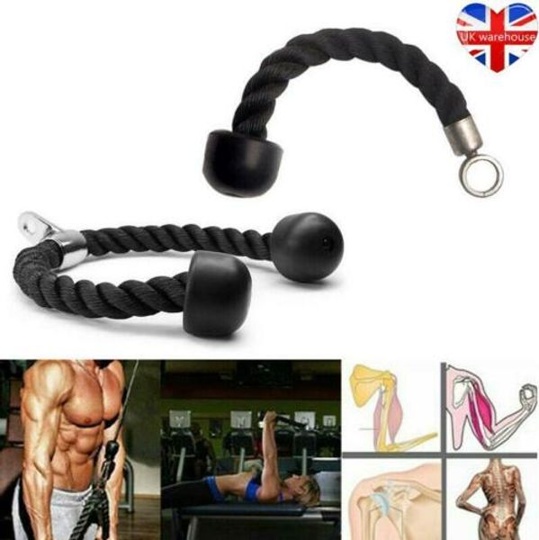 sfit 70cm triceps rope pull down cord heavy duty rope for home gym bodybuilding exercise gym workout fitness
sfit 70cm triceps rope pull down cord heavy duty rope for home gym bodybuilding exercise gym workout fitness
