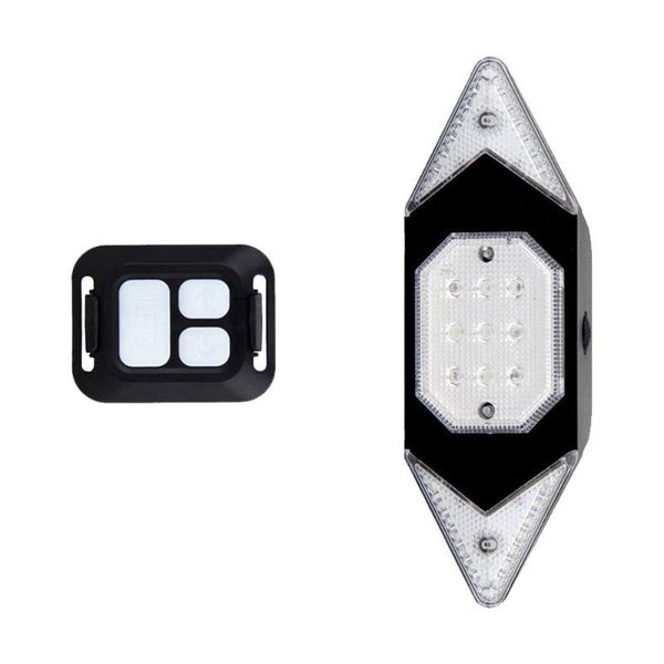 1 set wireless remote mountain bike taillight flash taillight bicycle turn signal riding light (white
1 set wireless remote mountain bike taillight flash taillight bicycle turn signal riding light (white