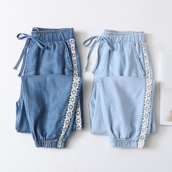 women's pants & capris girls harem fashion floral decor thin with pockets spring summer autumn trousers mj44, Black;white
women's pants & capris girls harem fashion floral decor thin with pockets spring summer autumn trousers mj44, Black;white