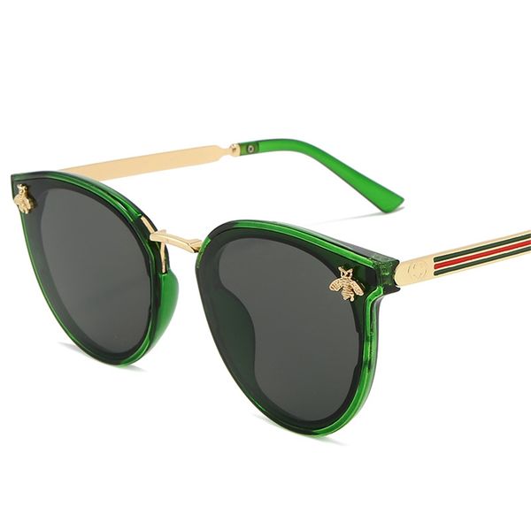 2020 new sunglasses bee red green fashion uv sunglasses vintage glasses retro round#737, White;black
2020 new sunglasses bee red green fashion uv sunglasses vintage glasses retro round#737, White;black