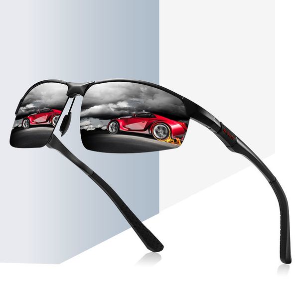 fashion sunglasses men aluminum magnesium square polarized sun glasses pchromic chameleon driver driving polaroid glasses t200106, White;black
fashion sunglasses men aluminum magnesium square polarized sun glasses pchromic chameleon driver driving polaroid glasses t200106, White;black