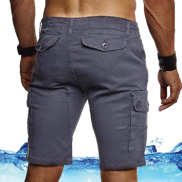men summer shorts multi-pockets male cargo shorts tactical trousers hose casual cotton loose knee length work, White;black
men summer shorts multi-pockets male cargo shorts tactical trousers hose casual cotton loose knee length work, White;black