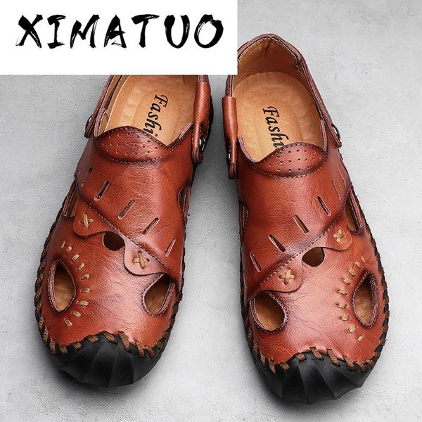 sandals 2021 genuine leather men shoes outdoor lightweight black slip on summer comfort beach casual big size 48
sandals 2021 genuine leather men shoes outdoor lightweight black slip on summer comfort beach casual big size 48