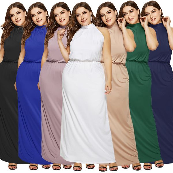 summer plus size women halter off shouler lace up bow maxi dress casual stretchy party long dress female vestidos, Black;gray
summer plus size women halter off shouler lace up bow maxi dress casual stretchy party long dress female vestidos, Black;gray