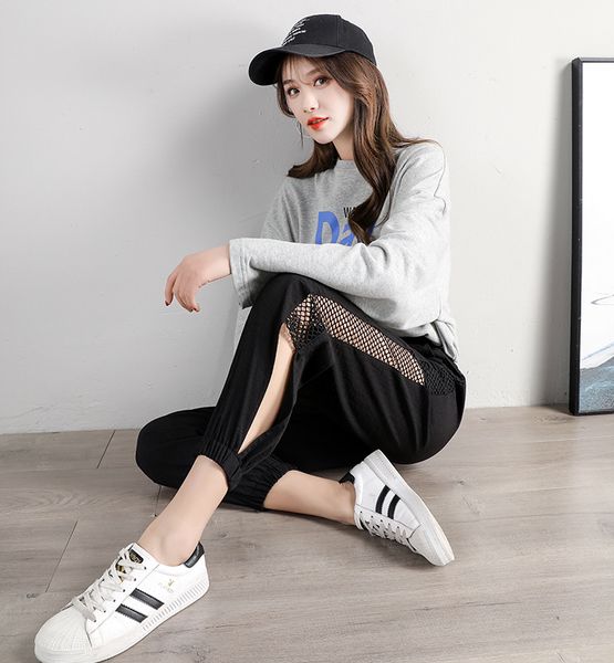 summer womens designer track pants 2020 new arrival fashion hollow out sports pants casual joggers loose style pants 5 color size s-3xl, Black;white
summer womens designer track pants 2020 new arrival fashion hollow out sports pants casual joggers loose style pants 5 color size s-3xl, Black;white
