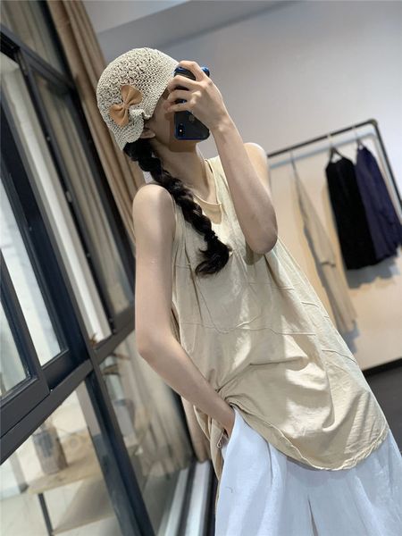 2020 women's summer clothes new solid color cool fresh art loose large size casual all-match cotton vest vest vest, Camo
2020 women's summer clothes new solid color cool fresh art loose large size casual all-match cotton vest vest vest, Camo