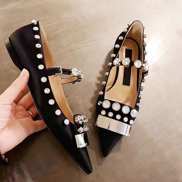 european loafers flat shoes woman crystal women flats stylish casual women's shoes chaussures femme, Black
european loafers flat shoes woman crystal women flats stylish casual women's shoes chaussures femme, Black