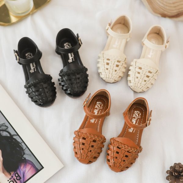 girls' summer 2020 er tong bao sandals shoes new korean children's baotou knitted children's shoes soft bottom sandals, Black;red
girls' summer 2020 er tong bao sandals shoes new korean children's baotou knitted children's shoes soft bottom sandals, Black;red