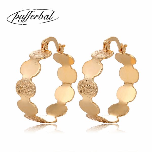 lady vintage gold color frosted petals round earrings for women metal shiny christmas gift trendy ornaments 30mm zk40, Golden
lady vintage gold color frosted petals round earrings for women metal shiny christmas gift trendy ornaments 30mm zk40, Golden