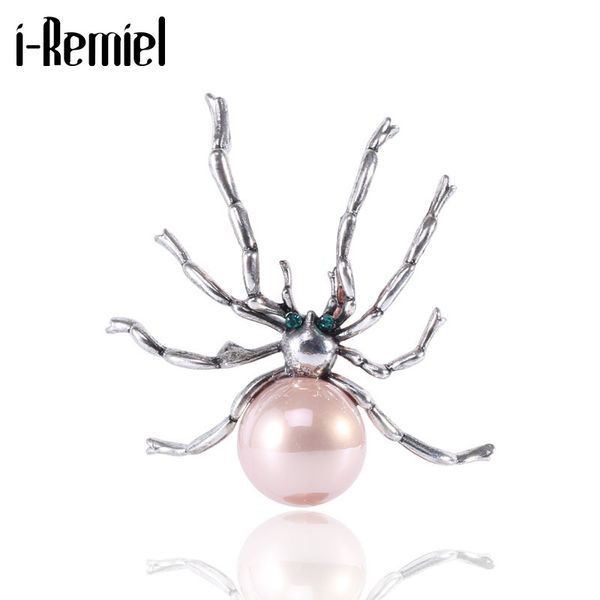 new vintage crystal spider brooch pearl insect corsage cardigan sweater badge lapel pin jewelry gifts for women men accessories, Gray
new vintage crystal spider brooch pearl insect corsage cardigan sweater badge lapel pin jewelry gifts for women men accessories, Gray