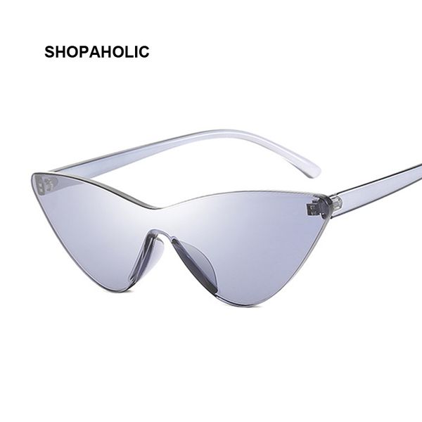 new one piece lens cat eye sunglasses women transparent plastic style sun glasses female clear candy color brand designer, White;black
new one piece lens cat eye sunglasses women transparent plastic style sun glasses female clear candy color brand designer, White;black