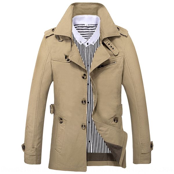 autumn casual trench windbreaker coat mid-length trendy large size men's cotton jacket men's jacket, Tan;black
autumn casual trench windbreaker coat mid-length trendy large size men's cotton jacket men's jacket, Tan;black