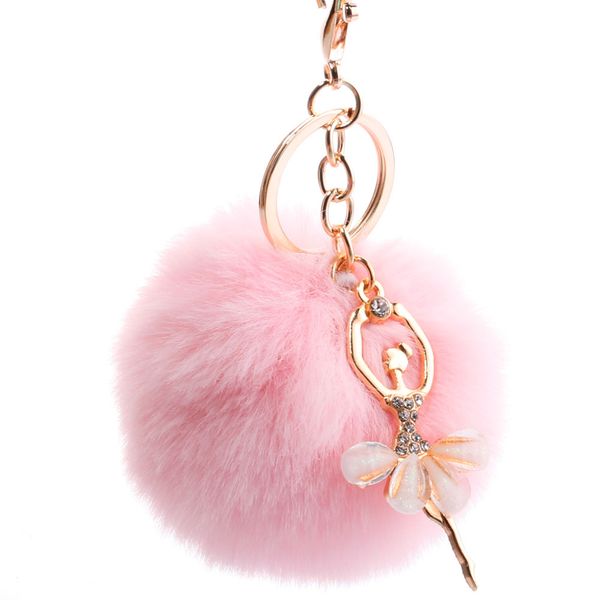 cute rhinestone little angel car keychain fake fur key chain women trinket car bag key ring jewelry gift fluff keychains, Silver 
cute rhinestone little angel car keychain fake fur key chain women trinket car bag key ring jewelry gift fluff keychains, Silver