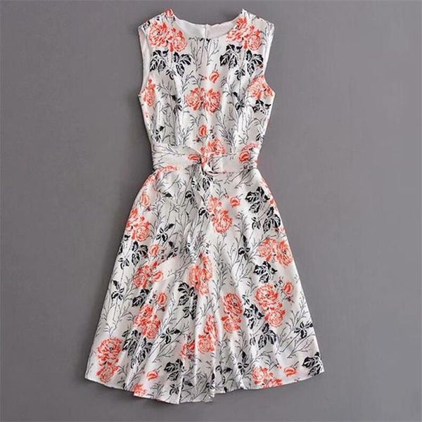 women runway dress 2020 summer star style o-neck sleeveless print casual dresses vestido np1169c, Black;gray
women runway dress 2020 summer star style o-neck sleeveless print casual dresses vestido np1169c, Black;gray