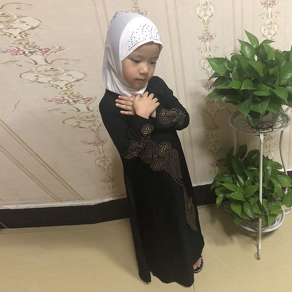 black kids girls abaya turkey muslim dress children kaftan robe dubai hijab dress caftan marocain abayas elbise islamic clothing
black kids girls abaya turkey muslim dress children kaftan robe dubai hijab dress caftan marocain abayas elbise islamic clothing