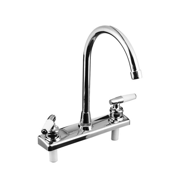 double dual handle spout cold basin sink mixer water tap kitchen faucet
double dual handle spout cold basin sink mixer water tap kitchen faucet