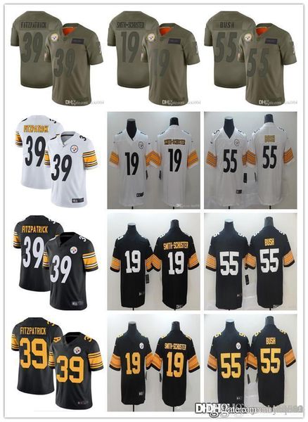 men women pittsburgh steelers youth 19 juju smith-schuster 55 devin bush 39 minkah fitzpatrick football jerseys black rush, Black;red
men women pittsburgh steelers youth 19 juju smith-schuster 55 devin bush 39 minkah fitzpatrick football jerseys black rush, Black;red