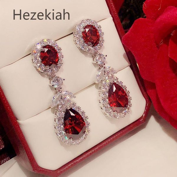hezekiah s925 sterling silver flower earrings aristocratic temperament ladies earrings prom party red zircon earrings, Golden
hezekiah s925 sterling silver flower earrings aristocratic temperament ladies earrings prom party red zircon earrings, Golden