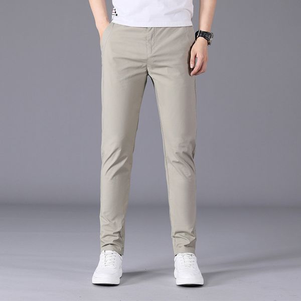 spring summer straight pant for men solid color slim fit japan style stretchable trousers male business casual pant, Black
spring summer straight pant for men solid color slim fit japan style stretchable trousers male business casual pant, Black