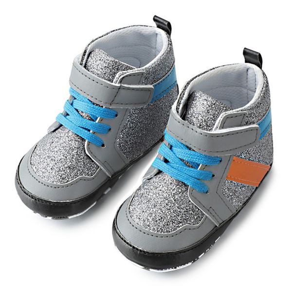 no.5 novelty high-casual sneaker baby booties pu leather soft sole booties girls boys shoes first walkers, Black;grey
no.5 novelty high-casual sneaker baby booties pu leather soft sole booties girls boys shoes first walkers, Black;grey