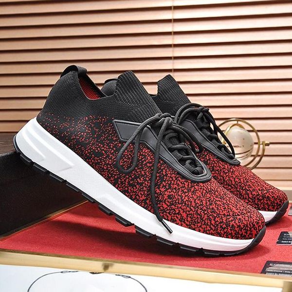 2020 fashion shoes mens breathable prax 01 knit fabric sneakers plus size mens shoes luxury design chaussures pour hommes footwears d540, Black
2020 fashion shoes mens breathable prax 01 knit fabric sneakers plus size mens shoes luxury design chaussures pour hommes footwears d540, Black