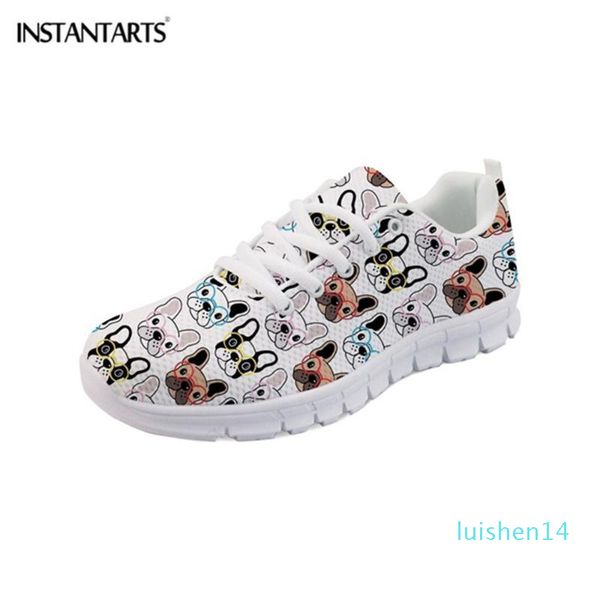 instantarts cute boston terrier dog print women casual lacing sneakers walk comfort footwear breathable mesh loafers for girls l14, Black
instantarts cute boston terrier dog print women casual lacing sneakers walk comfort footwear breathable mesh loafers for girls l14, Black