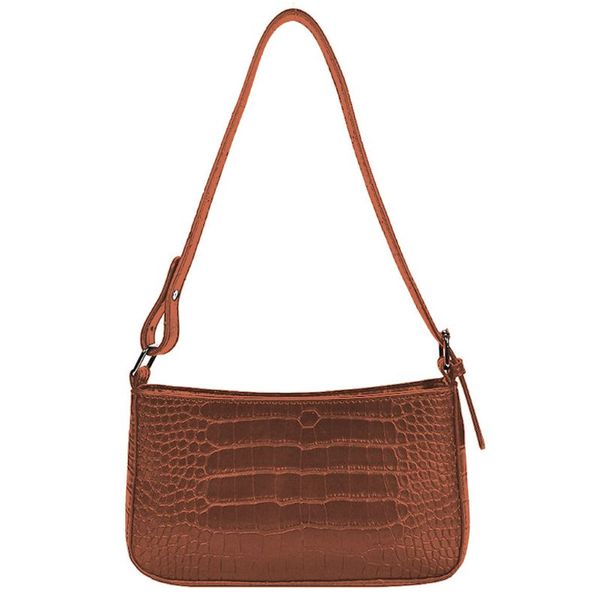 women retro underarm shoulder bag puleather handbag lady tote purse c90e