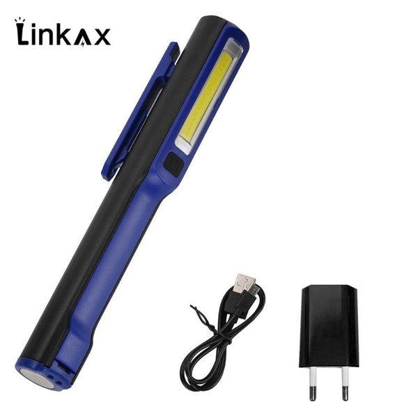 flashlights torches usb charging led 3w cob + rechargeable magnetic pen clip hand torch work light built in lithium battery 18650
flashlights torches usb charging led 3w cob + rechargeable magnetic pen clip hand torch work light built in lithium battery 18650