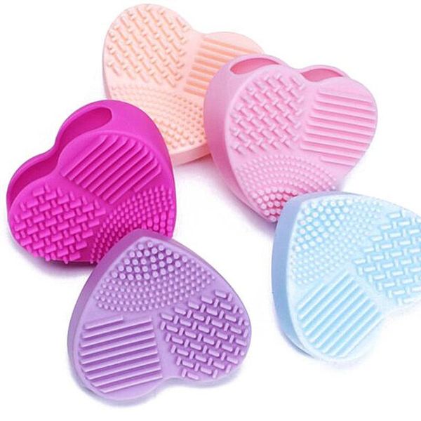 heart shape makeup brush cleaner glove mat silicone cosmetic brushes cleaning scrubber board brush washing pad, 5 colors
heart shape makeup brush cleaner glove mat silicone cosmetic brushes cleaning scrubber board brush washing pad, 5 colors