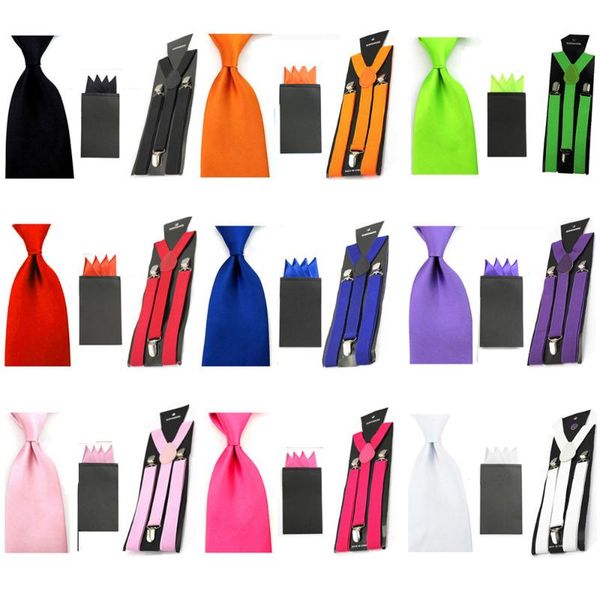 men's wide necktie wedding handkerchief pocket square braces set solid color setbw0049, Black;gray
men's wide necktie wedding handkerchief pocket square braces set solid color setbw0049, Black;gray