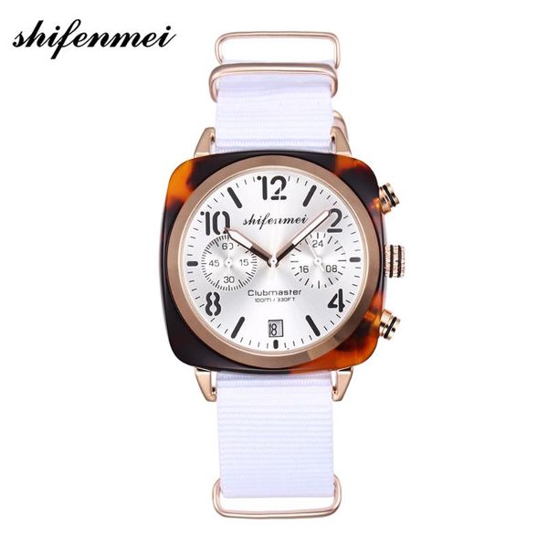 shifenmei fashionable women's watch quartz luxury business watches casual new design relogio masculino type christmas gifts, Slivery;brown
shifenmei fashionable women's watch quartz luxury business watches casual new design relogio masculino type christmas gifts, Slivery;brown