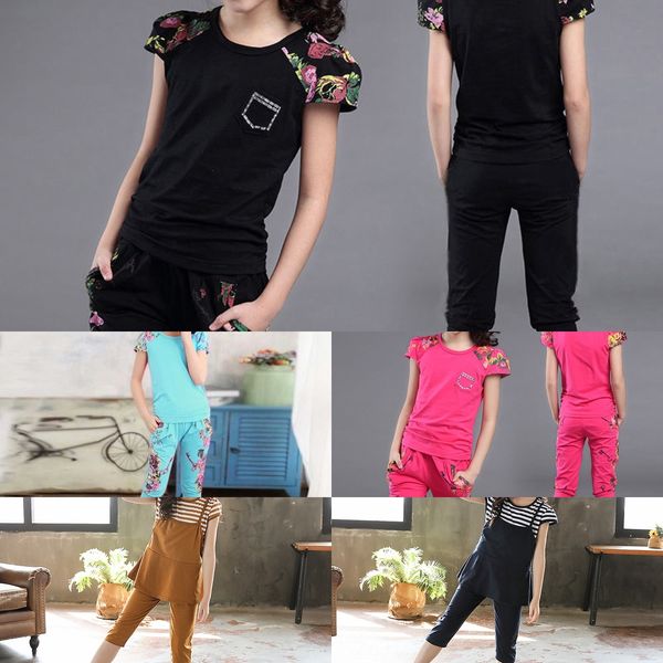 girls' suit summer 2020 new sports short sleeve suit medium and large children's cotton girls' casual fashionable children�
girls' suit summer 2020 new sports short sleeve suit medium and large children's cotton girls' casual fashionable children�