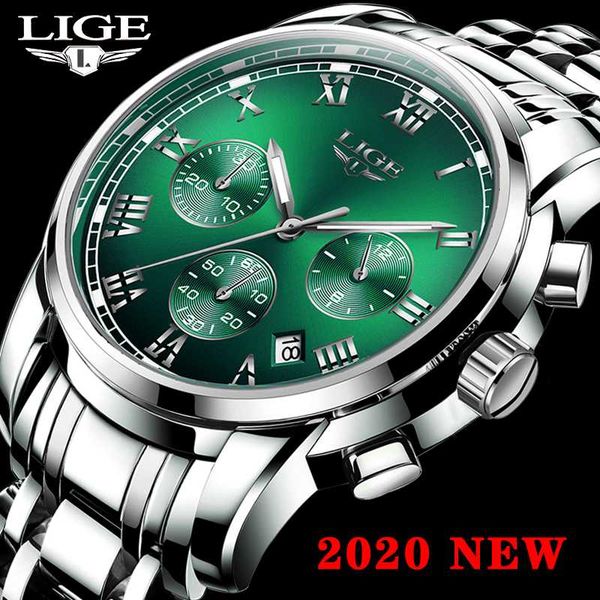 2020 new lige mens watches waterproof date clock male sports watch men quartz wrist watch+box relogio masculino, Slivery;brown
2020 new lige mens watches waterproof date clock male sports watch men quartz wrist watch+box relogio masculino, Slivery;brown