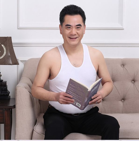 ccyi8 middle-aged old men' summer dad' undershirt cotton thin sweat-absorbent breathable classic middle-aged old men' summ, White;black
ccyi8 middle-aged old men' summer dad' undershirt cotton thin sweat-absorbent breathable classic middle-aged old men' summ, White;black