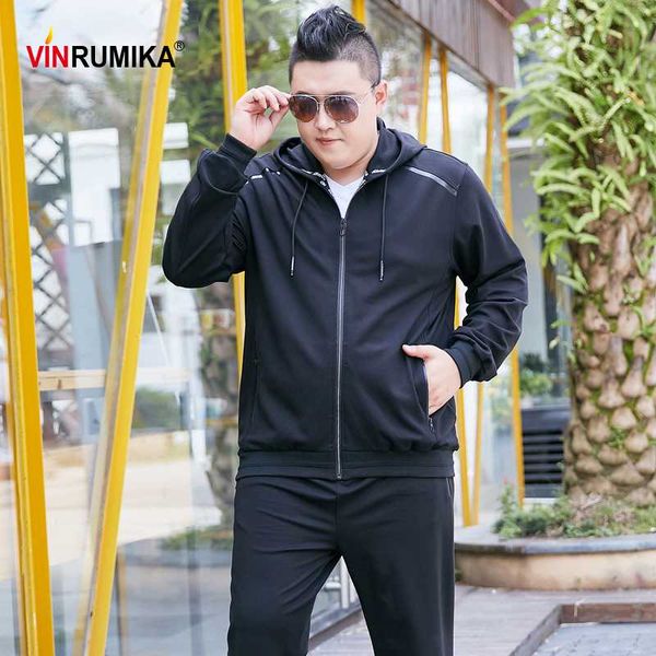 men's super large size l-9xl gray sportswear set spring autumn man casual sports v-neck black hooded jacket trousers 6xl 7xl 8xl
men's super large size l-9xl gray sportswear set spring autumn man casual sports v-neck black hooded jacket trousers 6xl 7xl 8xl