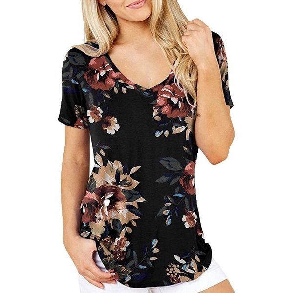 women blouses tunic casual short sleeve deep v neck boho print loose blouses shirts for ladies woman plus size 2xl blusas, White
women blouses tunic casual short sleeve deep v neck boho print loose blouses shirts for ladies woman plus size 2xl blusas, White