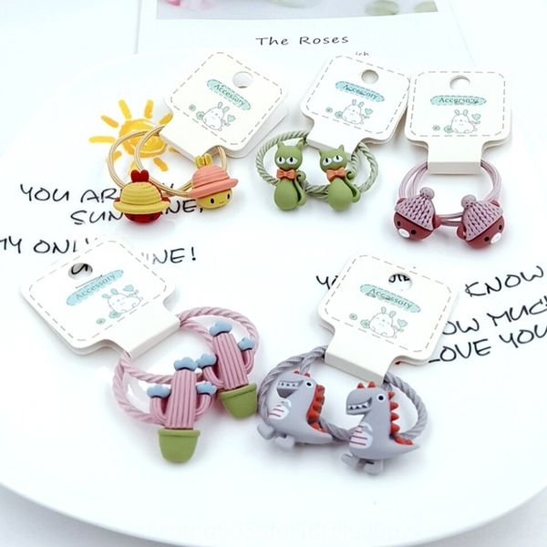 a pair of korean style cute cartoon rope children's little girl rubber band hair tie rubber band leather cover hair accessories, Slivery;white
a pair of korean style cute cartoon rope children's little girl rubber band hair tie rubber band leather cover hair accessories, Slivery;white