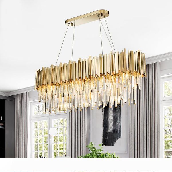 modern crystal lamp chandelier for living oval luxury gold round stainless steel line chandeliers lighting ups
modern crystal lamp chandelier for living oval luxury gold round stainless steel line chandeliers lighting ups
