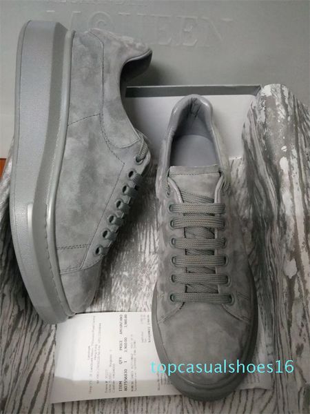 real grey suede leather trainers designer shoes luxury platform oversized sneaker men and women wedding party shoes t16, Black
real grey suede leather trainers designer shoes luxury platform oversized sneaker men and women wedding party shoes t16, Black