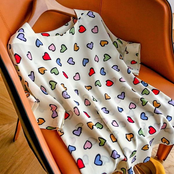 srrqw the mellow texture fabric that you love when you wear it ~ children's t-shirt clothes clothes fun love print loose short-sleeved, White
srrqw the mellow texture fabric that you love when you wear it ~ children's t-shirt clothes clothes fun love print loose short-sleeved, White