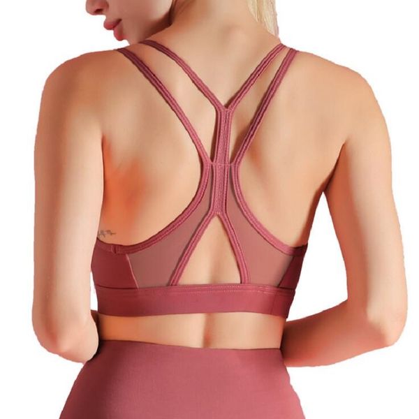 new style women sports bras fast dry elastic gym running bra solid color fitness yoga sport breathable hollow vest, White;red
new style women sports bras fast dry elastic gym running bra solid color fitness yoga sport breathable hollow vest, White;red