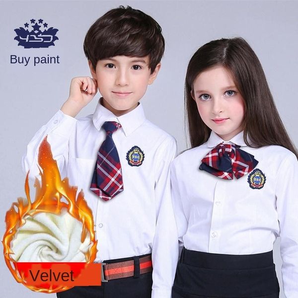 children's school shirt dress uniform garden uniform boys and girls white shirt autumn british cotton dress, White;black
children's school shirt dress uniform garden uniform boys and girls white shirt autumn british cotton dress, White;black