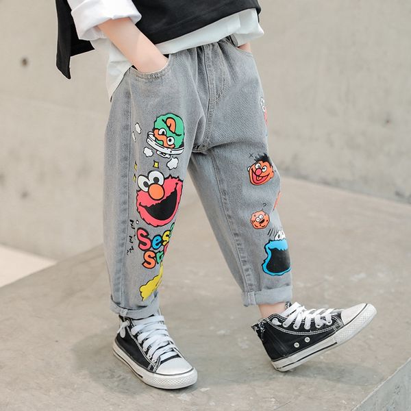 y4iob wear boys' pants spring and autumn 2019 new jeans children's pants children's panty fashionable jeans western style kor, Blue
y4iob wear boys' pants spring and autumn 2019 new jeans children's pants children's panty fashionable jeans western style kor, Blue